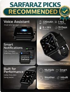 Fire-Boltt Ninja Call Pro Plus Review: Best Smartwatch Under ₹1500 (2026) 6 1000049706